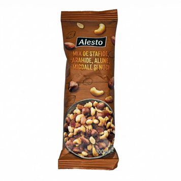 Суміш горіхів та сухофруктів Alesto 100 г 6322 фото