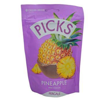 Драже Pergalė Picks Pineapple Milk Cocoa 90 г 88961 фото