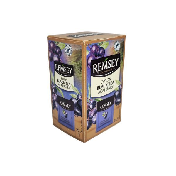 Чай чорний з ягодами асаї Remsey 40 г 41044 фото