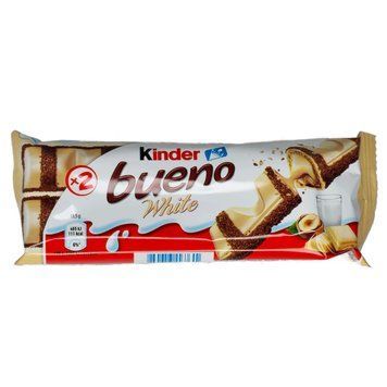 Шоколадний батончик Kinder Bueno White 39 г 61761 фото