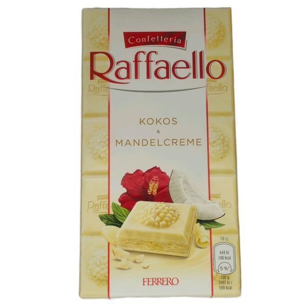 Шоколад Ferrero Raffaello білий 90 г 59556 фото