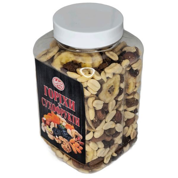 Суміш горіхів та сухофруктів Food Line 500 г 12463 фото