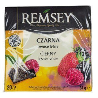 Чай чорний Remsey зі смаком лісових ягід 34 г 36919 фото
