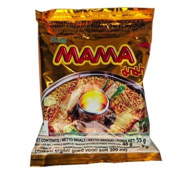 Локшина швидкого приготування зі смаком креветки Том Ям Mama 55 г 41058 фото