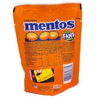 Драже жувальні Mentos зі смаком апельсина 160 г 96831 фото