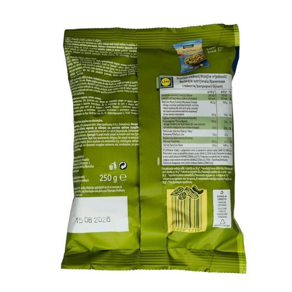 Смажені солоні фісташки Alesto Pistachios Roasted & Salted 250 г 05719 фото