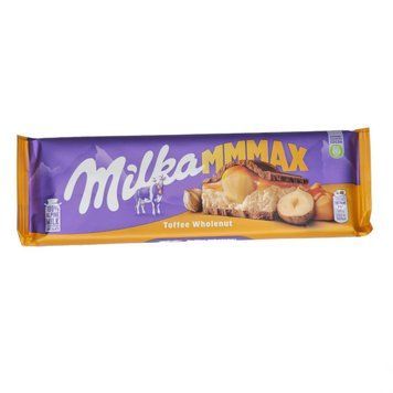 Молочний шоколад Milka zu Ludd & Toffee Wholenut 300 г 13357 фото
