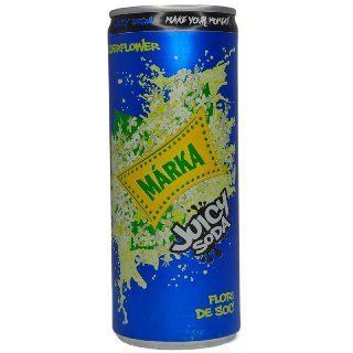 Газований напій M&aacute;rka Juicy Soda зі смаком бузини 250 мл 00348 фото