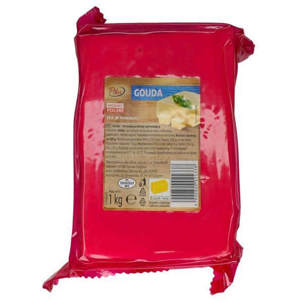 Сир Pilos Gouda у шматку 1 кг 24338 фото