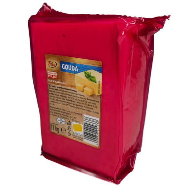 Сир Pilos Gouda у шматку 1 кг 24338 фото