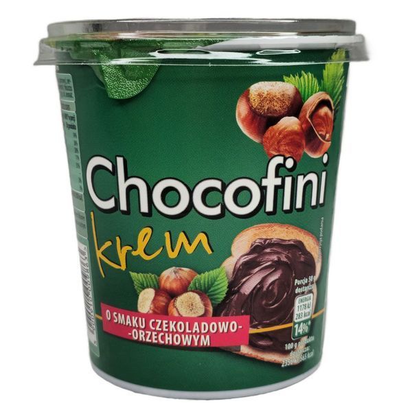 Шоколадно-горіховий крем Chocofini 400 г 09863 фото