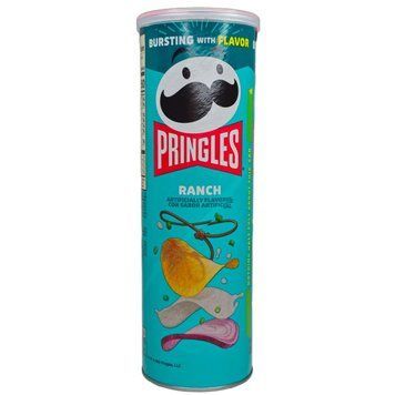 Чіпси Pringles Ranch 158г 38720 фото