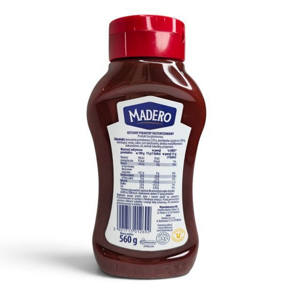 Кетчуп гострий Madero 560 г 12692 фото