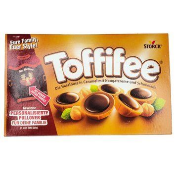 Цукерки Storck Toffifee з фундуком 125 г 00007 фото